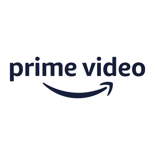 The Prime Video logo featuring the words "prime video" in lowercase letters with a curved arrow underneath, resembling a smile, on a plain light background.